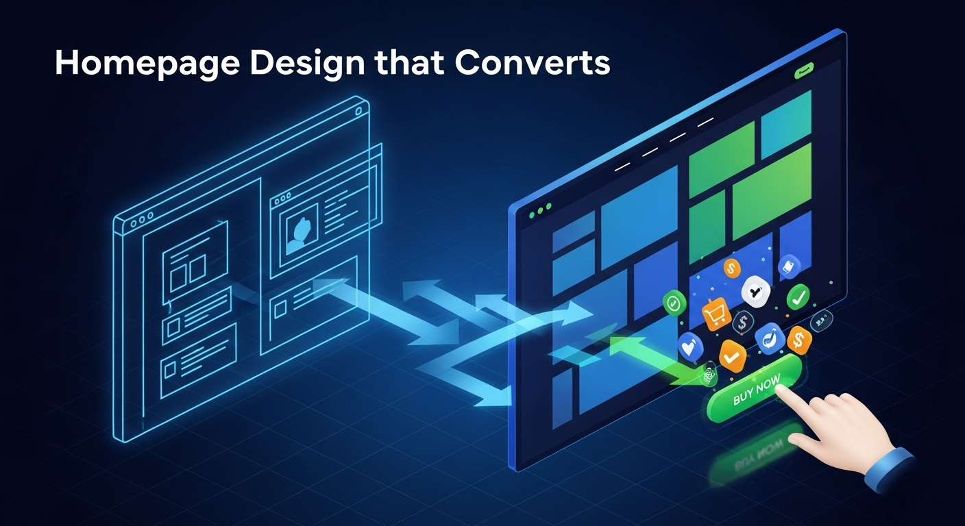 High-Converting Homepage Design